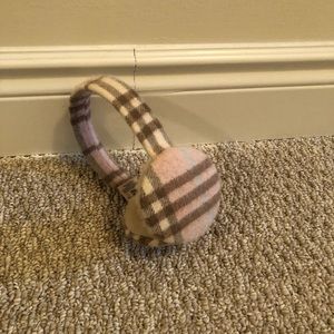 Burberry Cashmere Earmuffs